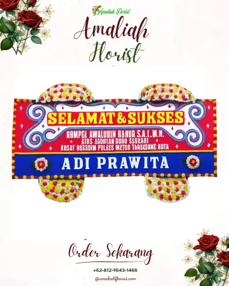 Papan Bunga Ucapan Selamat kalapanunggal